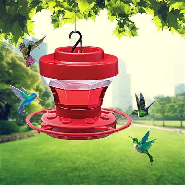 Hummingbird Feeders with Bee Proof Design and Perch