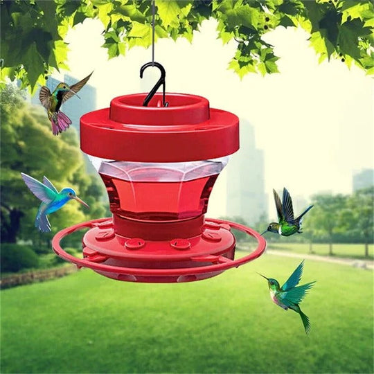 Hummingbird Feeders with Bee Proof Design and Perch