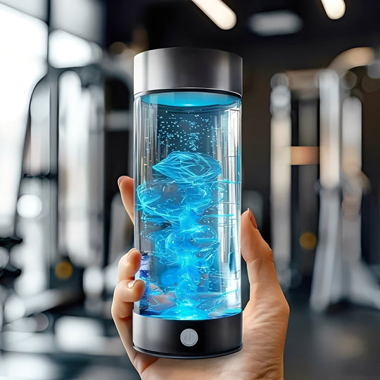 Hydrogen Water Bottle with Portable Design and USB Charging