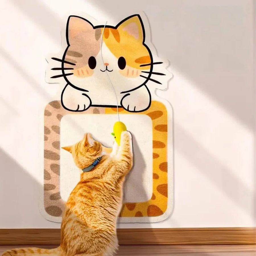 Cat Furniture with Wall Mount and Scratching Surface