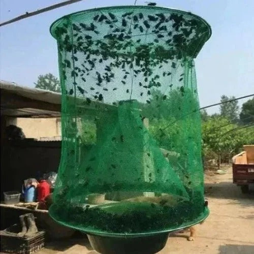 Fly Trap with Reusable Design and Effective Catching