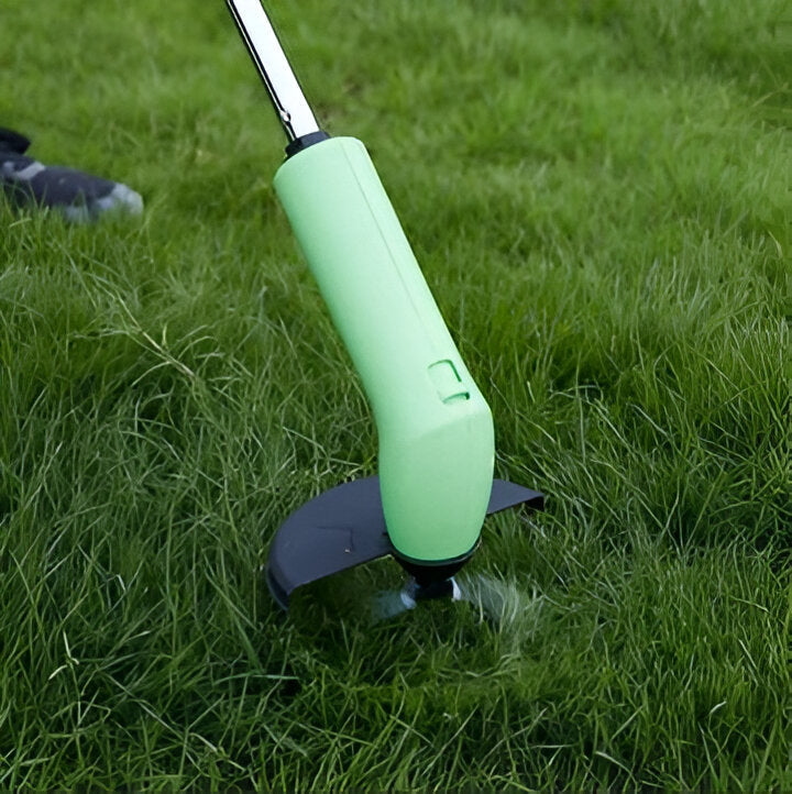 Weed Trimmer with Cordless Design and Adjustable Length