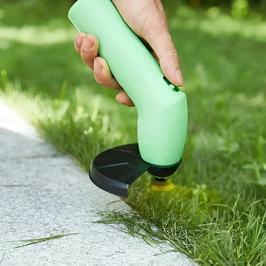 Weed Trimmer with Cordless Design and Adjustable Length