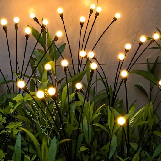 Garden Lights with Solar Power and Decorative Design