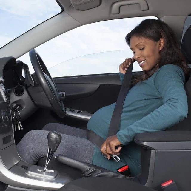 Car Seat Belt Extender with Adjustable Clips and Safety Design