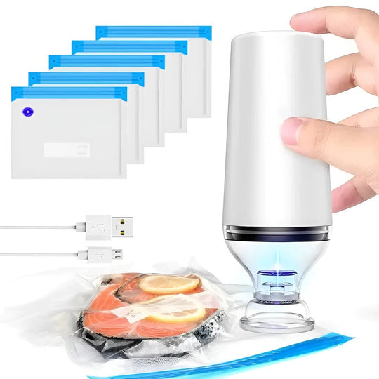 Food Vacuum Sealer with Compact Design and Easy Operation