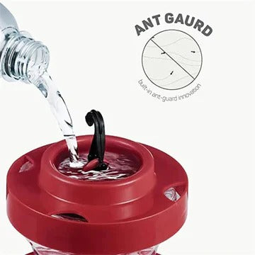 Hummingbird Feeders with Bee Proof Design and Perch