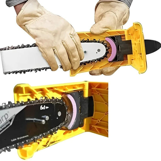 Chainsaw Sharpener with Precision Grinding and Easy Use