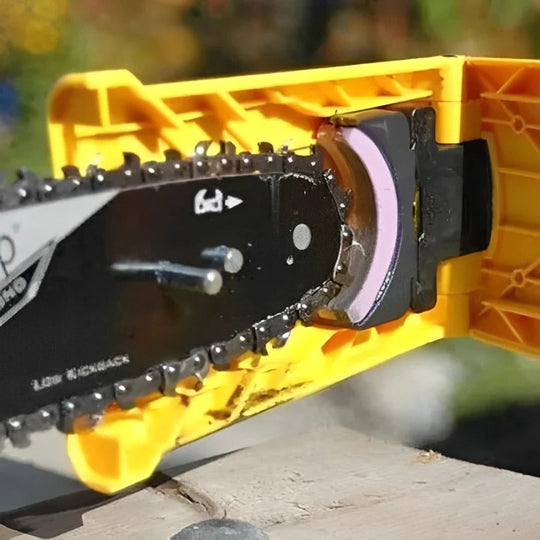 Chainsaw Sharpener with Precision Grinding and Easy Use