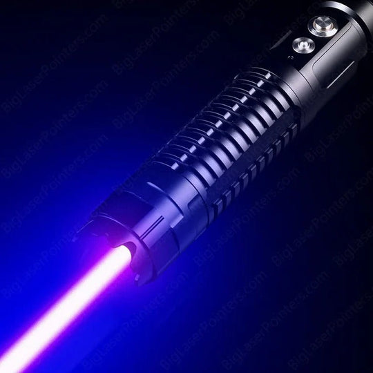 Tactical Laser Torch with High-Power Beam and Blue Light