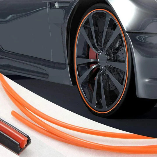 Wheel Rim Protector with Durable Design and Easy Installation