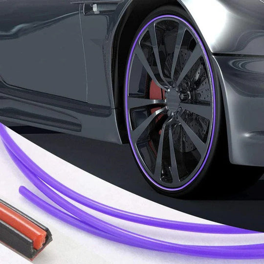 Wheel Rim Protector with Durable Design and Easy Installation