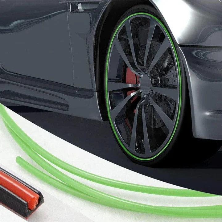 Wheel Rim Protector with Durable Design and Easy Installation