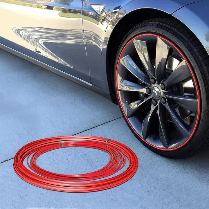 Wheel Rim Protector with Durable Design and Easy Installation