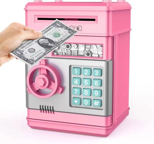 Kids' Piggy Bank with Fun Design and Easy Access