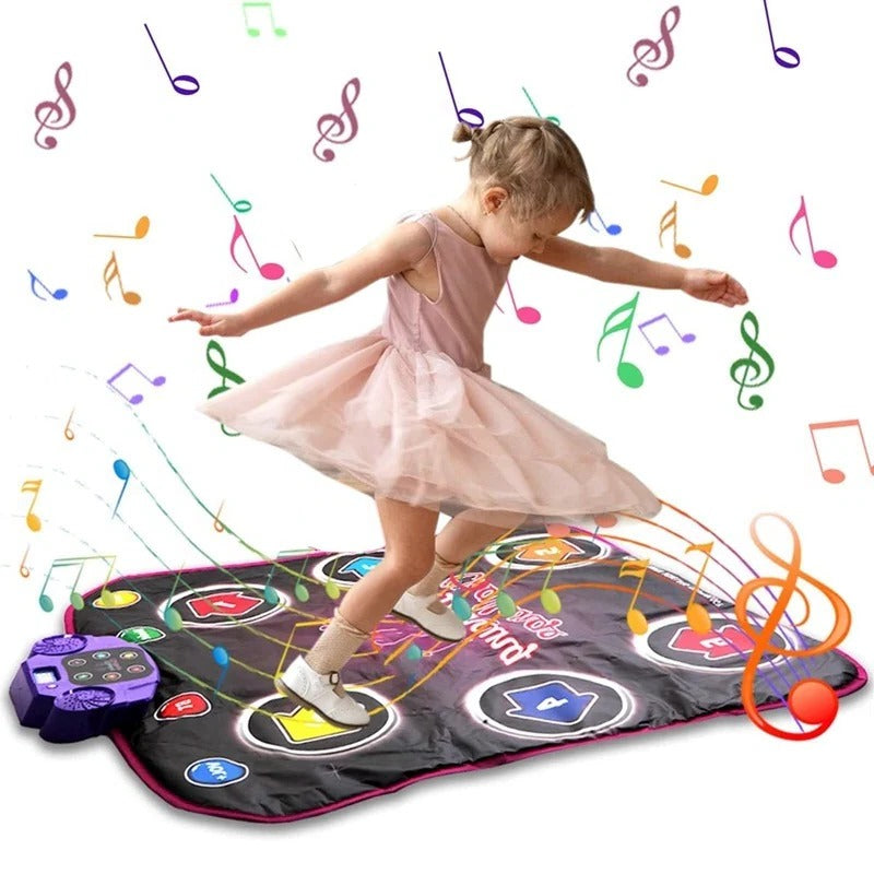 Dance Mat with Interactive Levels and Fun Challenges