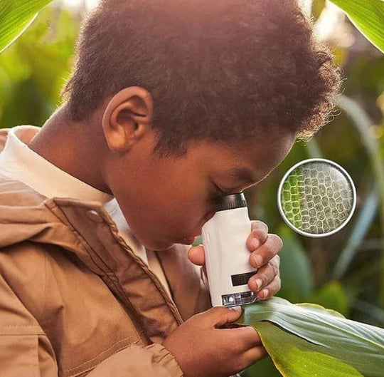 Kids' Microscope with Portable Design and Mini Size