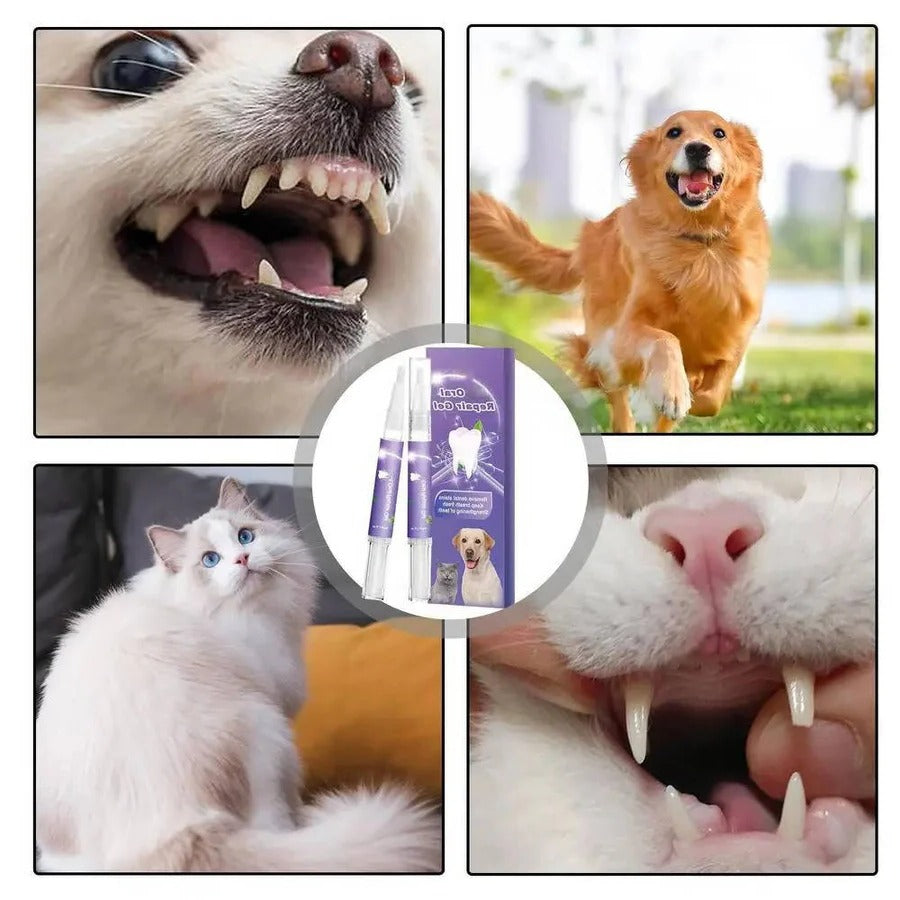 Dog Oral Care Gel with Repair Formula and Soothing Properties