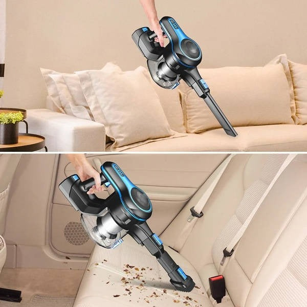 Cordless Vacuum Cleaner with Powerful Suction and Lightweight Design