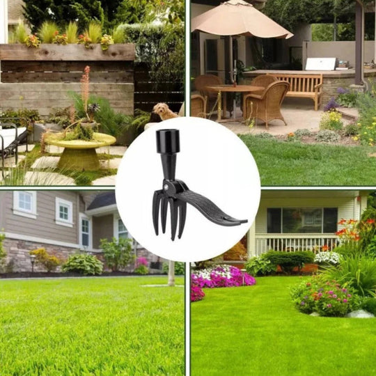 Weed Puller Tool with Long Handle and Ergonomic Grip