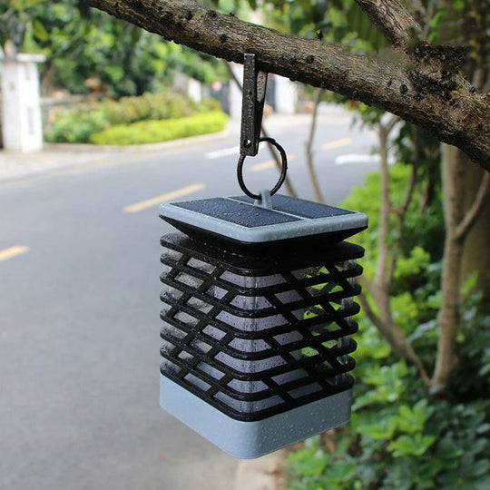 Garden Lantern with Solar Power and LED Light