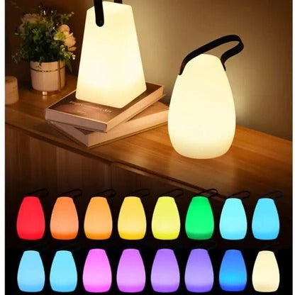 Table Lamp with Cordless Design and Waterproof Features