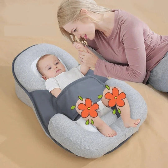 Infant Pillow with Anti-Spit-Up Design and Supportive Comfort