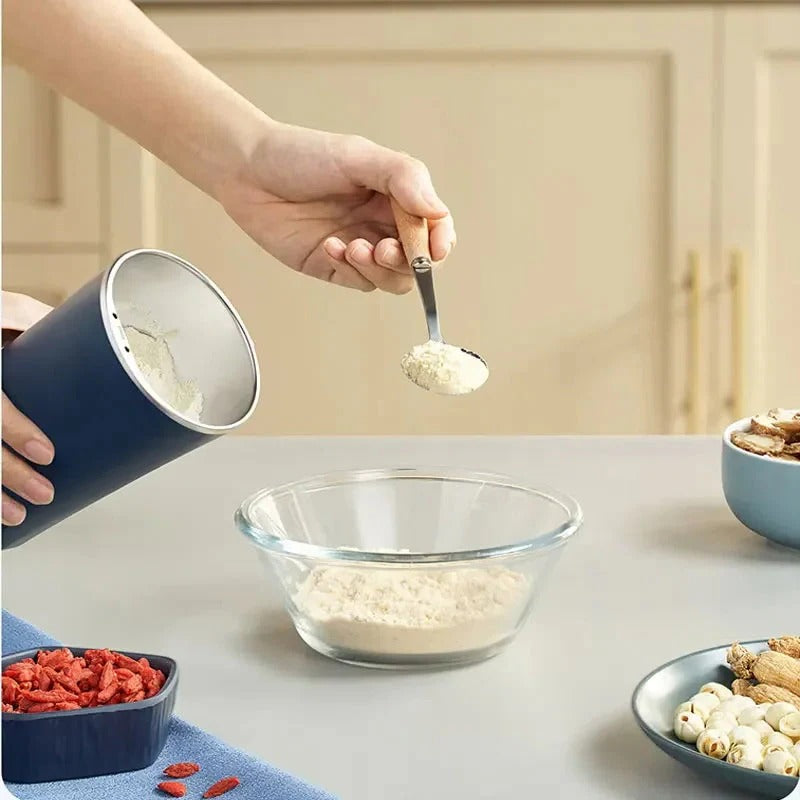 Electric Grinder with Stainless Steel Blades and 60g Capacity