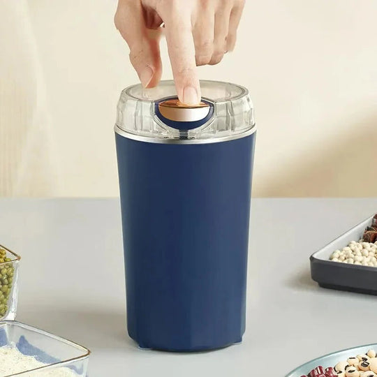 Electric Grinder with Stainless Steel Blades and 60g Capacity