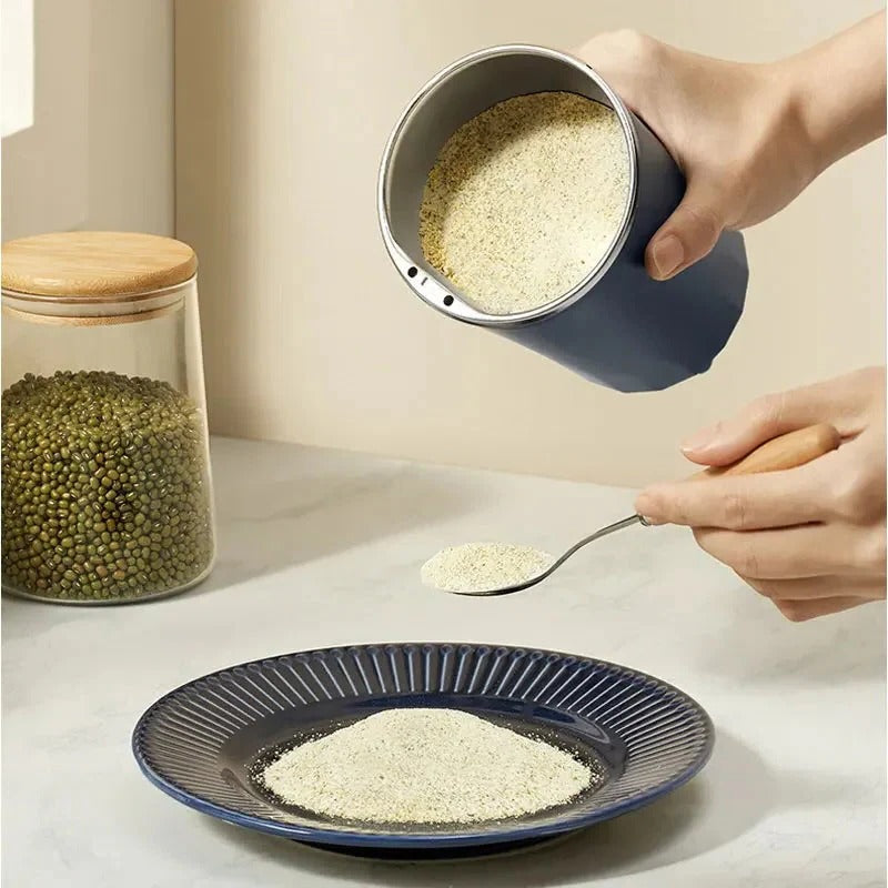 Electric Grinder with Stainless Steel Blades and 60g Capacity