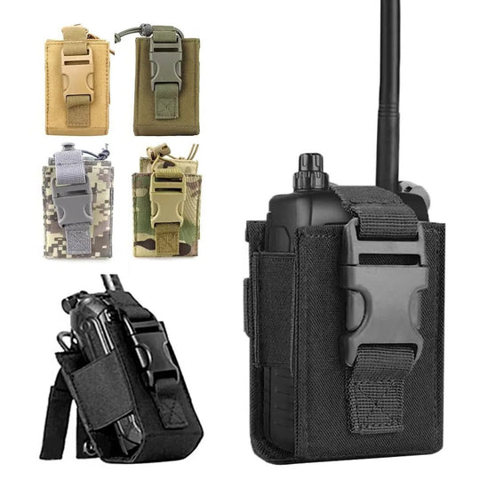 Tactical Pouch with Durable 600D Fabric and MOLLE System
