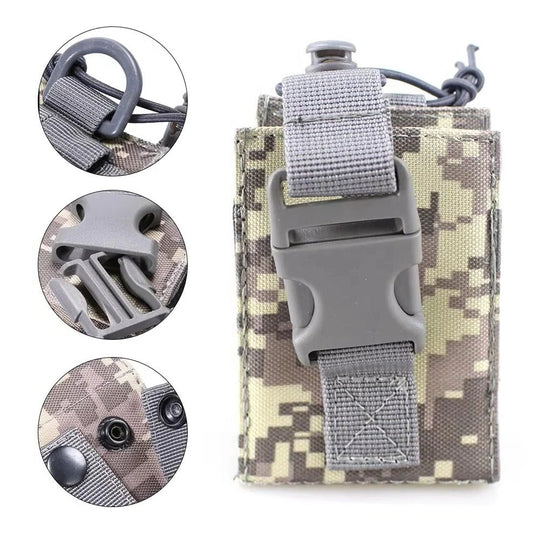 Tactical Pouch with Durable 600D Fabric and MOLLE System
