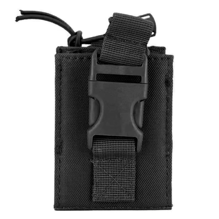 Tactical Pouch with Durable 600D Fabric and MOLLE System