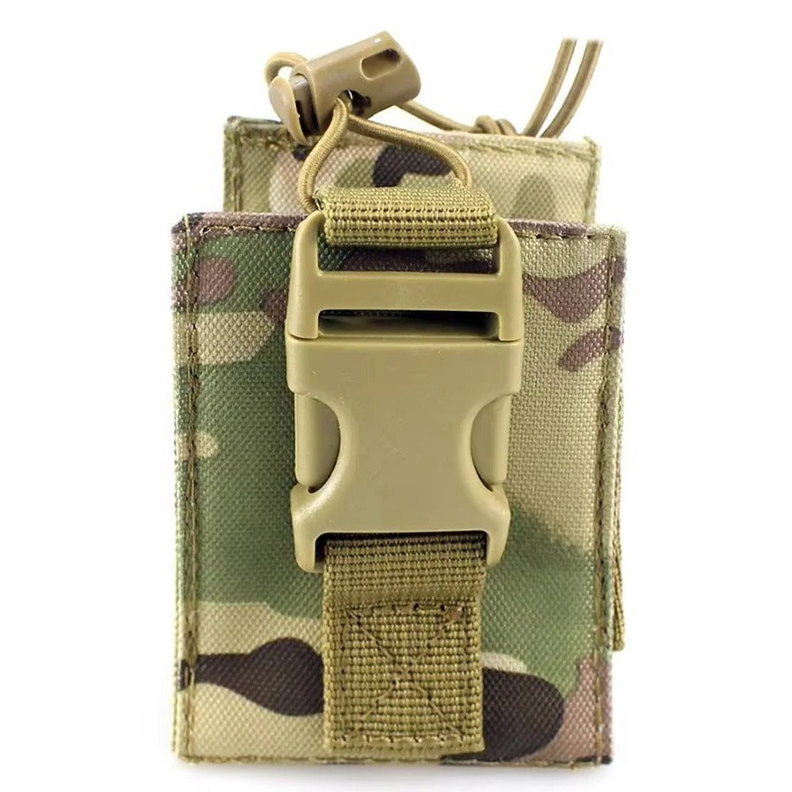 Tactical Pouch with Durable 600D Fabric and MOLLE System