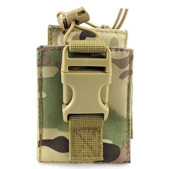 Tactical Pouch with Durable 600D Fabric and MOLLE System
