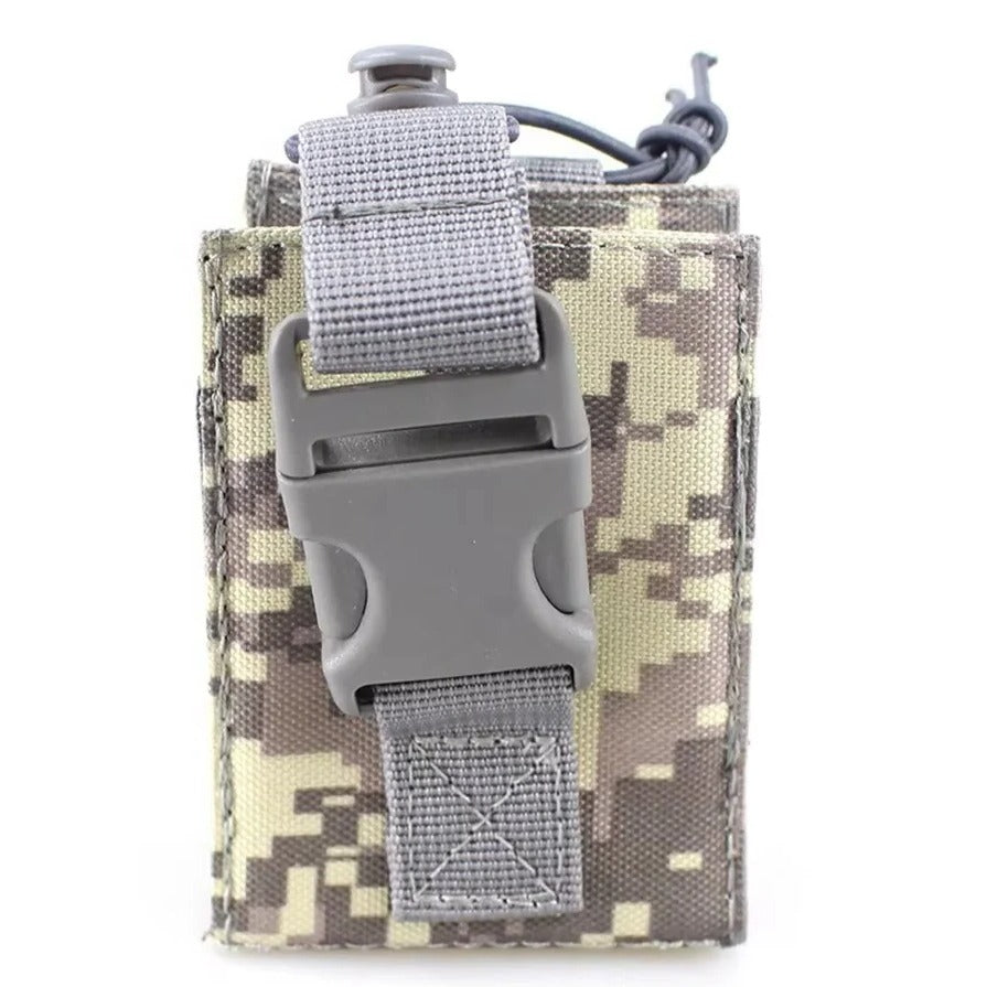 Tactical Pouch with Durable 600D Fabric and MOLLE System