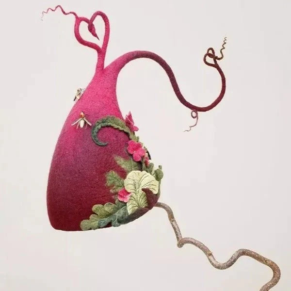 Witch Hats with Classic Felt Design and Halloween Theme