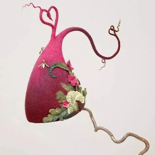 Witch Hats with Classic Felt Design and Halloween Theme