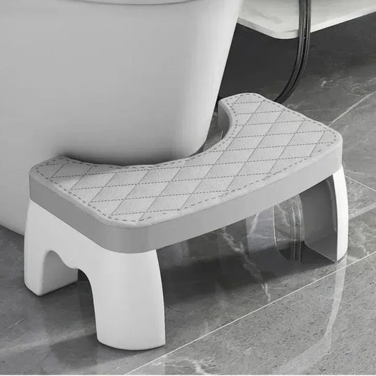Toilet Stool with Non-Slip Design and Comfort Support