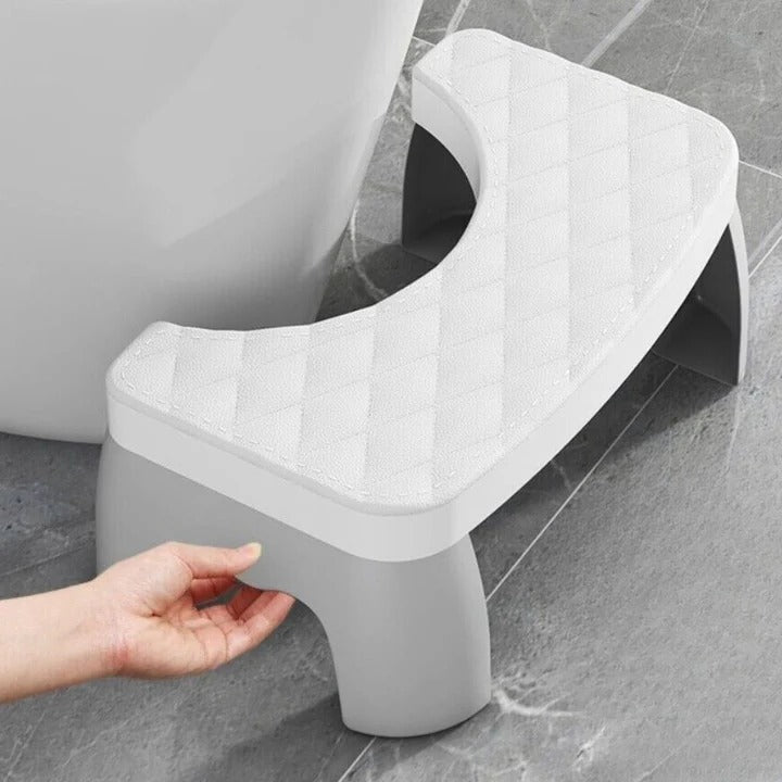 Toilet Stool with Non-Slip Design and Comfort Support