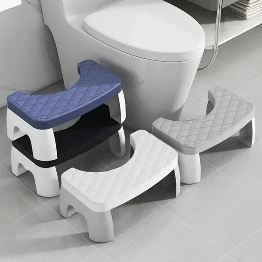 Toilet Stool with Non-Slip Design and Comfort Support