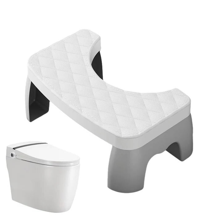 Toilet Stool with Non-Slip Design and Comfort Support