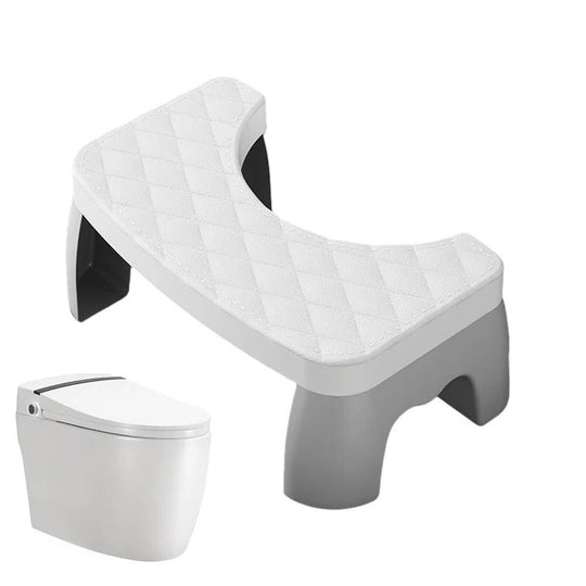 Toilet Stool with Non-Slip Design and Comfort Support