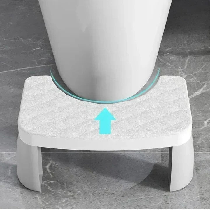 Toilet Stool with Non-Slip Design and Comfort Support