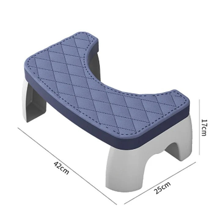 Toilet Stool with Non-Slip Design and Comfort Support