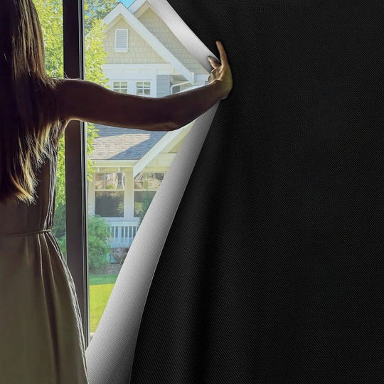 Window Shade with Sun Blocking and Privacy Protection