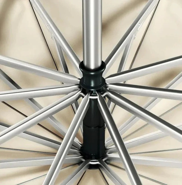 Umbrella with Wind Resistance and Reflective Trim