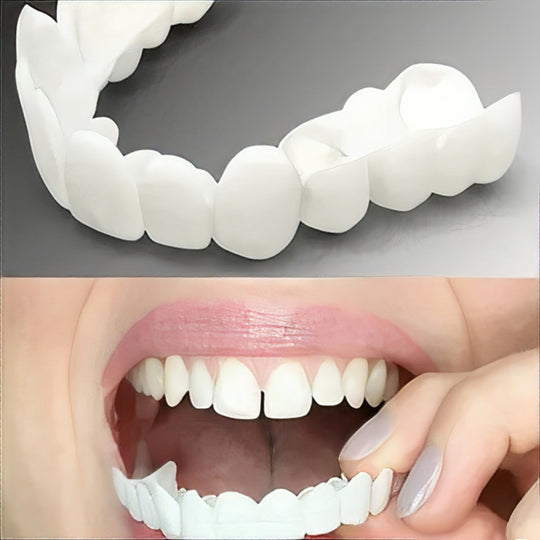 Cosmetic Veneers with Adjustable Fit and Complete Set