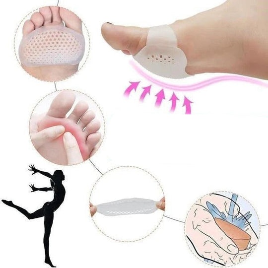 Cushion Pads with Soft Metatarsal Support and Forefoot Comfort