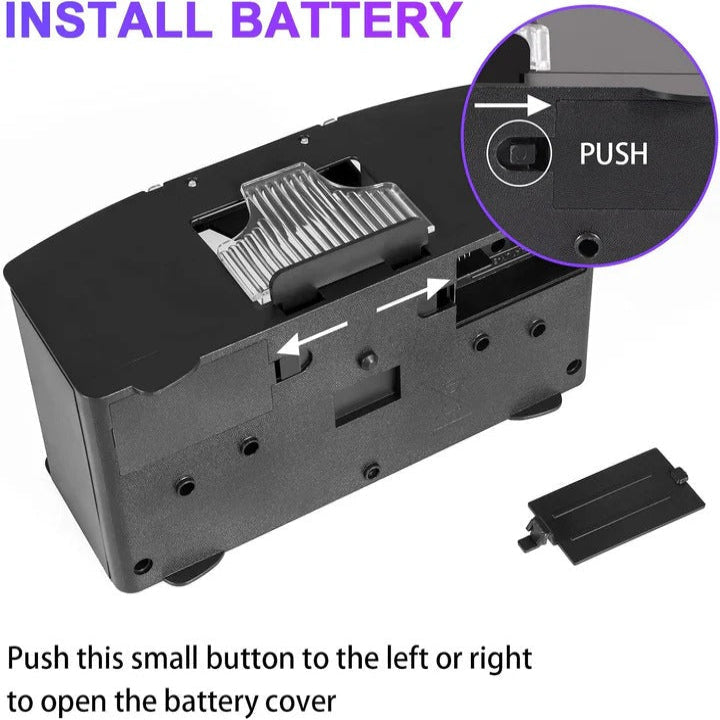 Card Shuffler with Electric Automatic Operation and Fast Shuffle